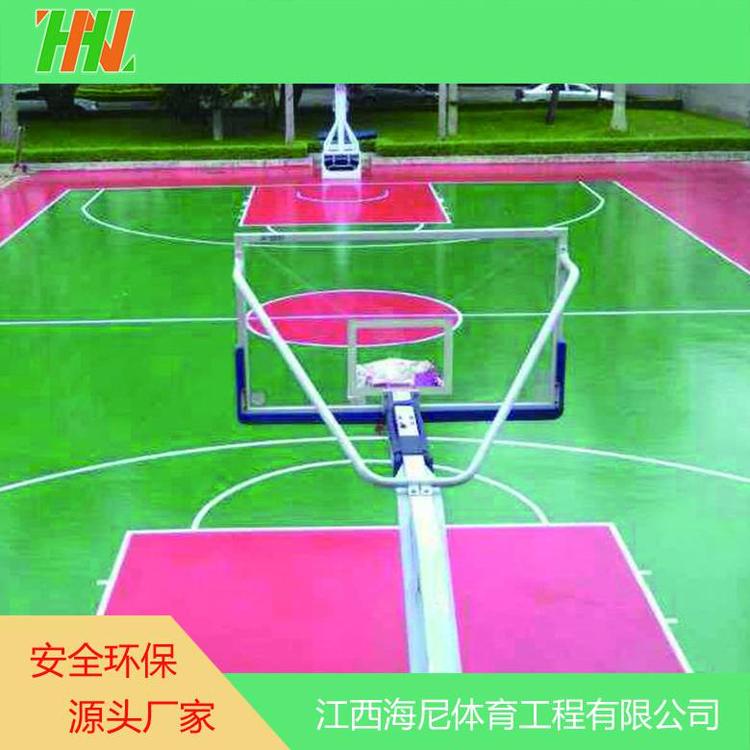 供应弹性丙烯酸材料施工 防滑性 不易起粉 不易老化