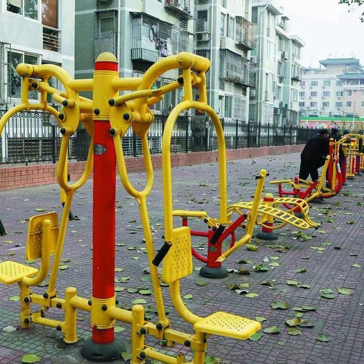 悟空供应室外小区健身路径安装 老年活动中心健身器材