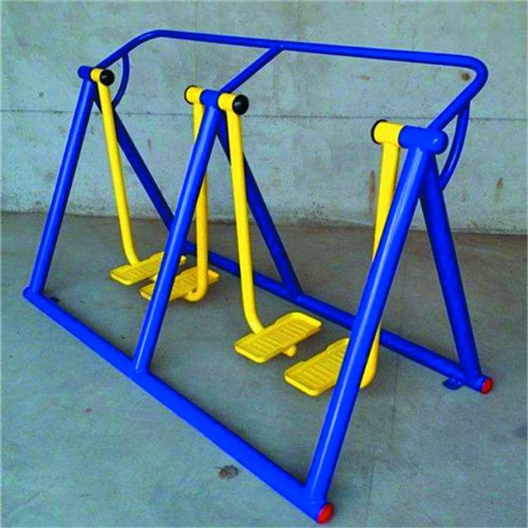 悟空供应户外健身器材 三人漫步机 规格276*45*135CM