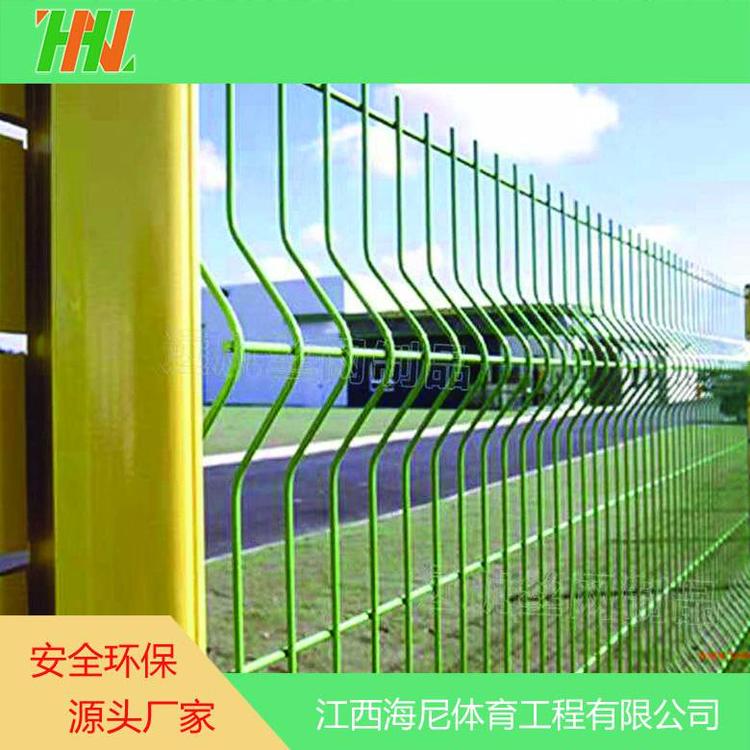 悟空承接运动场勾花护栏球场围网 现场施工安装 灵活性强